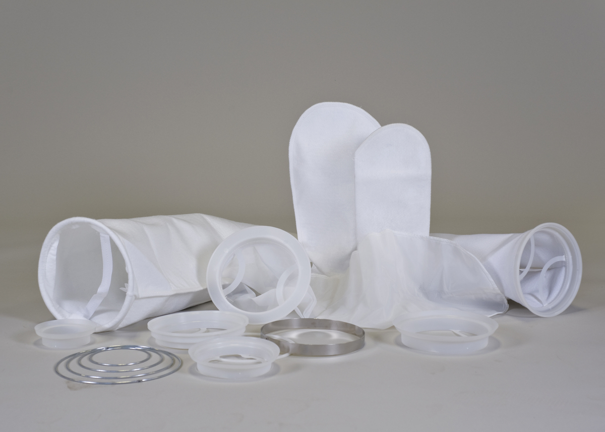 Liquid filter bags